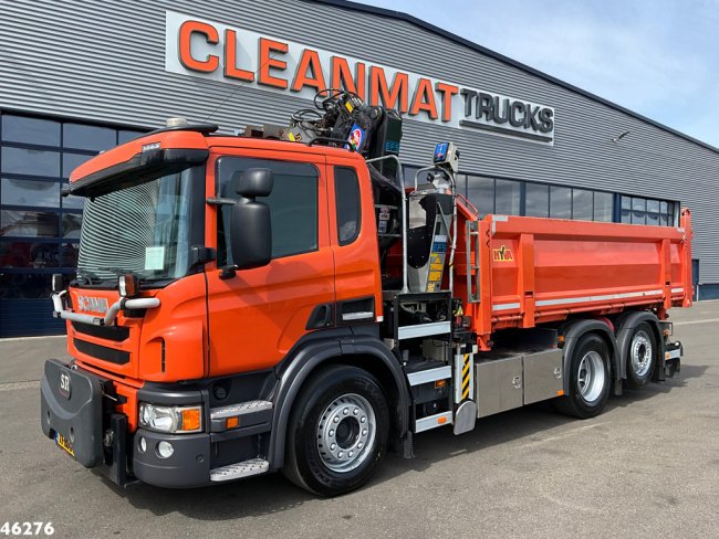 Scania  P 320 HMF 14 Tonmeter Z-kraan Just 173.443 km! (3)