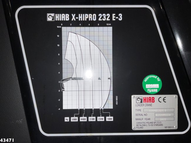 DAF  FAN XD 450 Hiab 23 Tonmeter laadkraan (21)