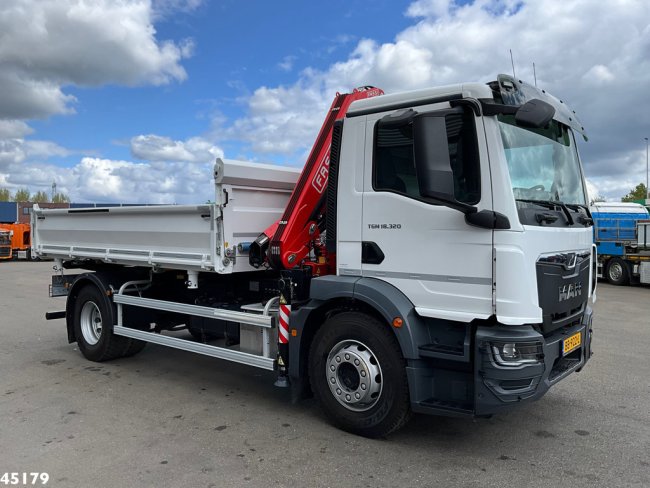MAN  TGM 18.320 Euro 6 Fassi 13 Tonmeter laadkraan NEW AND UNUSED! (4)