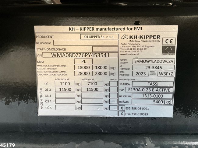 MAN  TGM 18.320 Euro 6 Fassi 13 Tonmeter laadkraan NEW AND UNUSED! (23)