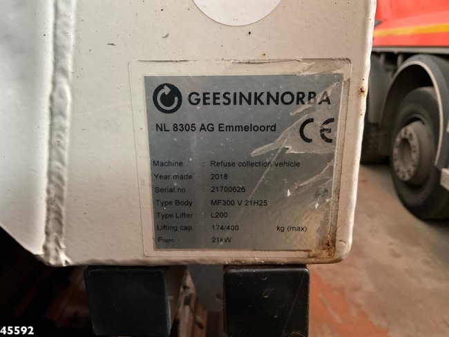 Volvo  FE 320 Euro 6 Geesink / Norba MF300, 21m³ Just 157.647km! (23)