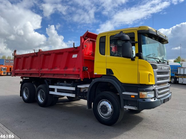 Scania  P 420 6x6 Manual Full Steel 13m³ Kipper (2)