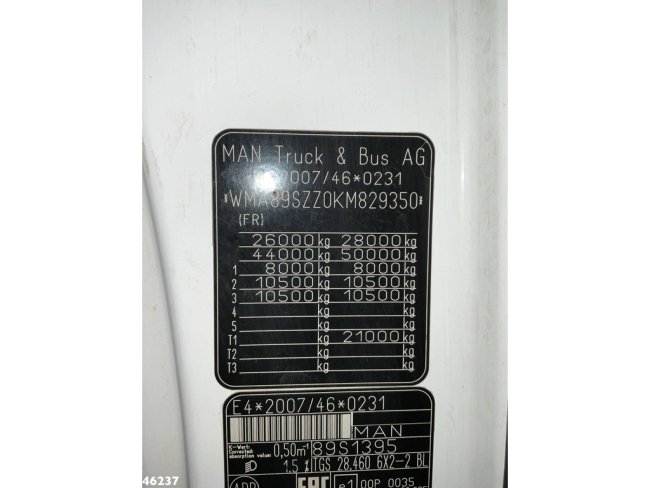 MAN  TGS 28.460 Euro 6 Marrel 20 Ton haakarmsysteem (20)
