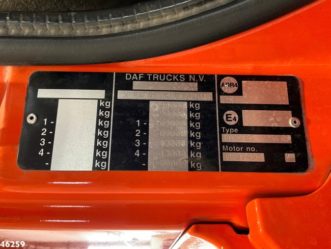 DAF  FAD 85 CF 460 8x4 Palfinger 72 Tonmeter laadkraan + Fly-Jib! (28)