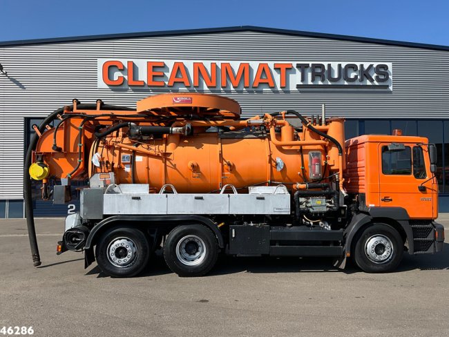 MAN  26.314 Kroll kolkenzuiger 9m³ Just 185.429 km! (4)