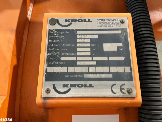 MAN  26.314 Kroll kolkenzuiger 9m³ Just 185.429 km! (27)