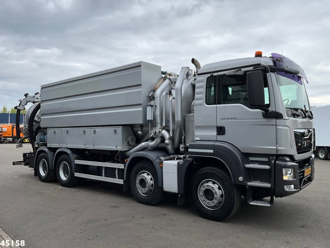 MAN  TGS 41.440 8x4 Euro 6 Wicom Combi Just 85.658 km! (4)