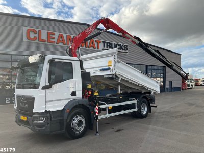 MAN TGM 18.320 Euro 6 Fassi 13 Tonmeter laadkraan NEW AND UNUSED!