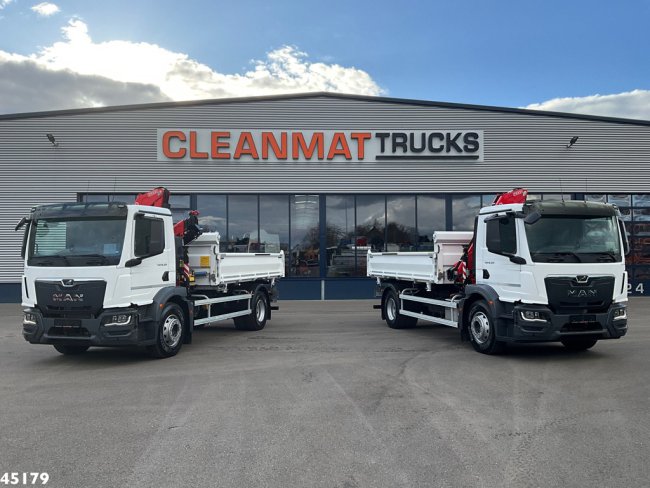 MAN  TGM 18.320 Euro 6 Fassi 13 Tonmeter laadkraan NEW AND UNUSED! (26)