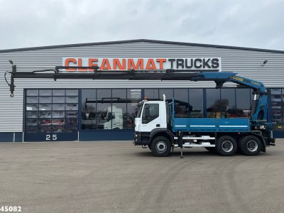 Iveco Trakker 260T41 Euro 5 6x4 Full Steel Palfinger 36 Tm laadkraan Just 133.291 km!