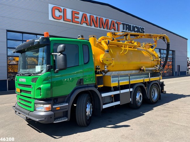 Scania  P 360 Euro 6 Bekker LaGram 9m³ kolkenzuiger (2)