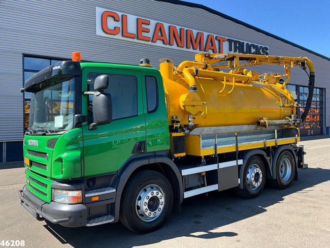 Scania  P 360 Euro 6 Bekker LaGram 9m³ kolkenzuiger (3)