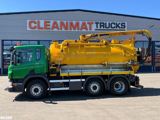 Scania  P 360 Euro 6 Bekker LaGram 9m³ kolkenzuiger (4)