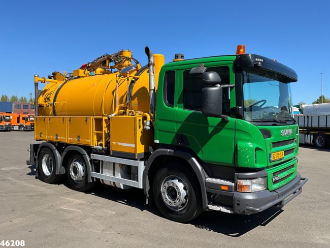Scania  P 360 Euro 6 Bekker LaGram 9m³ kolkenzuiger (5)
