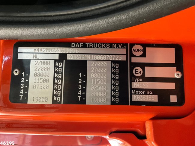 DAF  FAN CF 290 Euro 6 Geesink 24m³ (25)