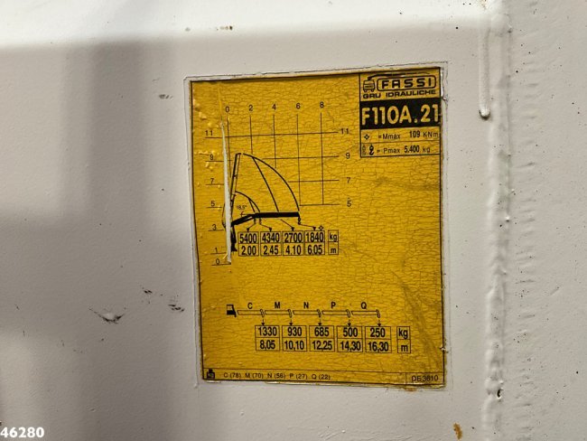 Iveco  Eurotech 190E24 Cursor Manual Full Steel Fassi 11 Tonmeter laadkraan Just 182.743 km! (11)