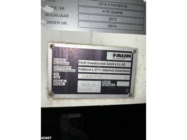 DAF  FAN CF 290 Euro 6 Hiab 21 Tonmeter laadkraan Just 166.914 km! (20)