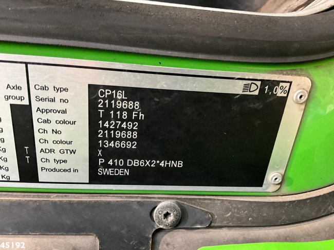 Scania  P 410 Euro 6 Geesink Norba MF 300, 21m³ (22)