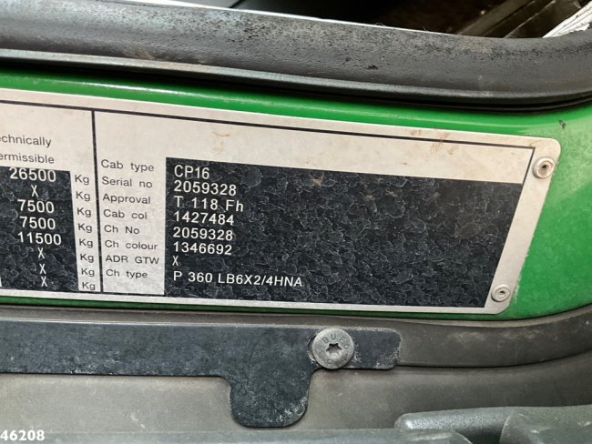 Scania  P 360 Euro 6 Bekker LaGram 9m³ kolkenzuiger (32)