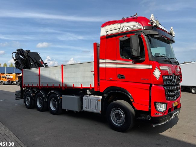 Mercedes-Benz  Arocs 3263 8x4 Euro 6 Hiab 37 Tonmeter laadkraan + Fly-Jib (6)
