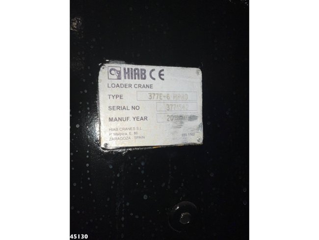 Mercedes-Benz  Arocs 3263 8x4 Euro 6 Hiab 37 Tonmeter laadkraan + Fly-Jib (25)