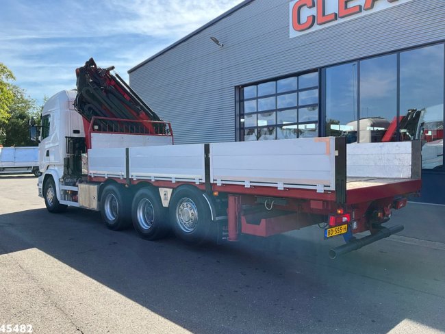 Scania  R 490 8x4 Euro 6 Retarder HMF 60 Tonmeter laadkraan + Fly-Jib (5)