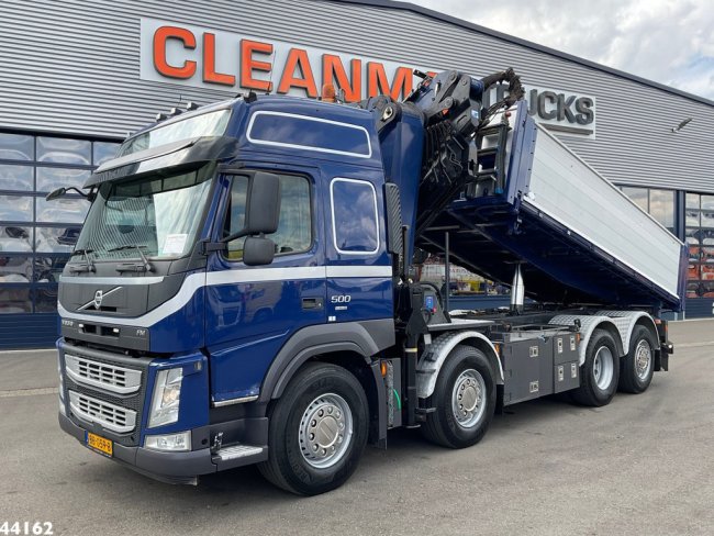Volvo  FM 500 Euro 6 HMF 50 Tonmeter laadkraan + Fly-Jib (1)