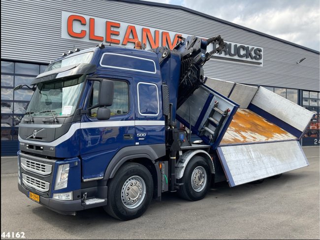 Volvo  FM 500 Euro 6 HMF 50 Tonmeter laadkraan + Fly-Jib (2)