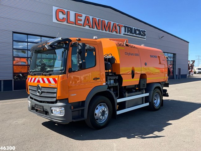Mercedes-Benz  Atego 1321 Euro 6 Bucher Cityfant 6000 Just 48.842 km! (2)