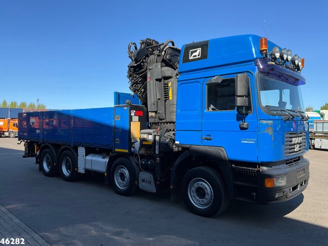MAN  26.464 DFLC 8x4 Hiab 60 Tonmeter laadkraan + Fly-Jib! Just 336.074 km! (8)