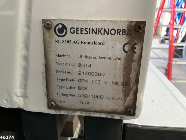 DAF  FAG LF 220 Euro 6 Geesink 14m³ (21)