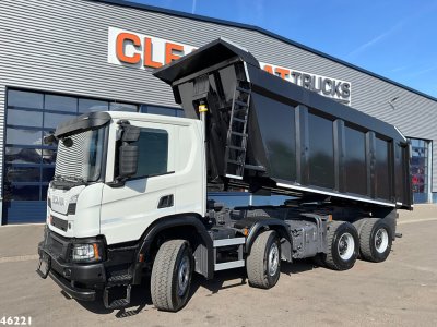 Scania P 420 Euro 6 8x4 Full Steel 24m³ Kipper Just 116.385 km!