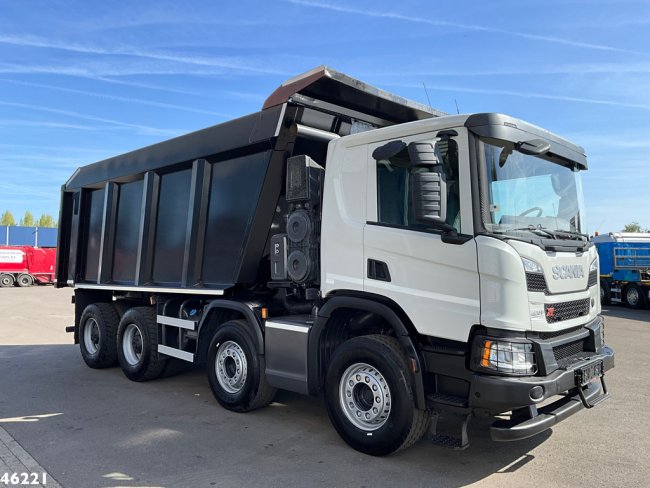 Scania  P 420 Euro 6 8x4 Full Steel 24m³ Kipper Just 116.385 km! (2)