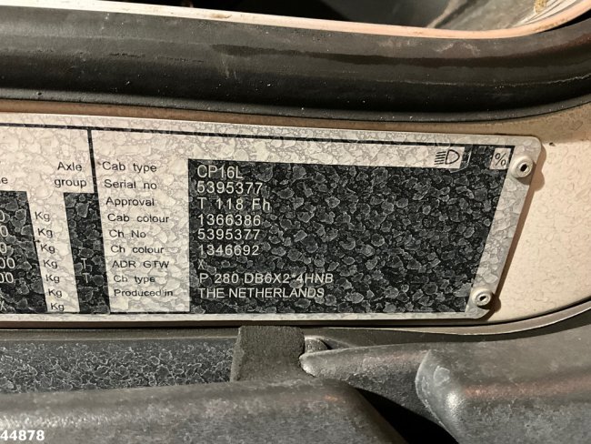 Scania  P 280 6x2 Euro 6 VDL Translift zijlader Just 159.334 km! (19)