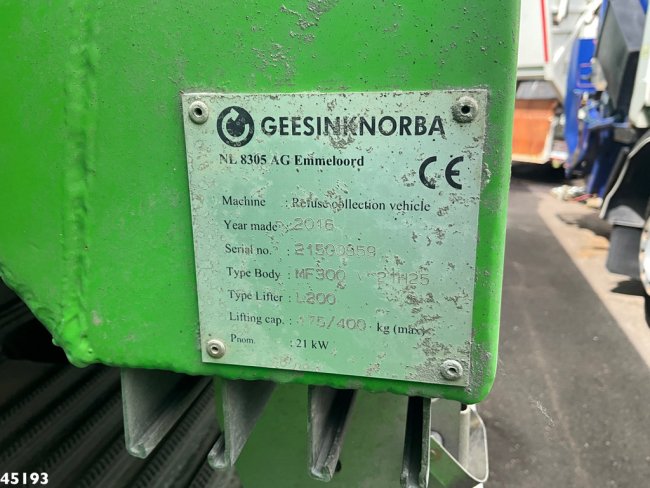 Scania  P410 Euro 6 Geesink / Norba MF300, 21m³ (23)