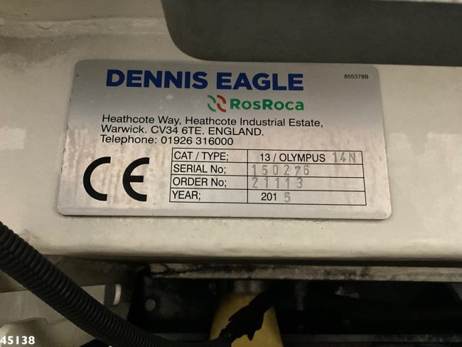 DAF  FAG LF 220 Euro 6 Terberg Olympus 14m³ Just 122.749 km! (20)