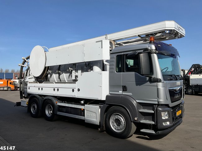 MAN  TGS 26.440 Euro 6 Kroll 11m³ Riool Combi (3)