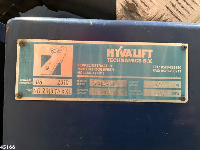 DAF  FAN 85 CF 460 Hyva 18 Ton portaalarmsysteem (19)