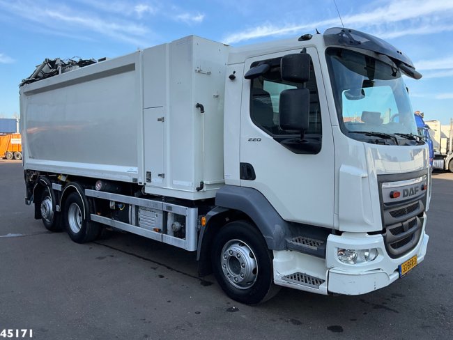 DAF  FAN LF 220 Euro 6 Bekker LaGram Glaswagen (5)