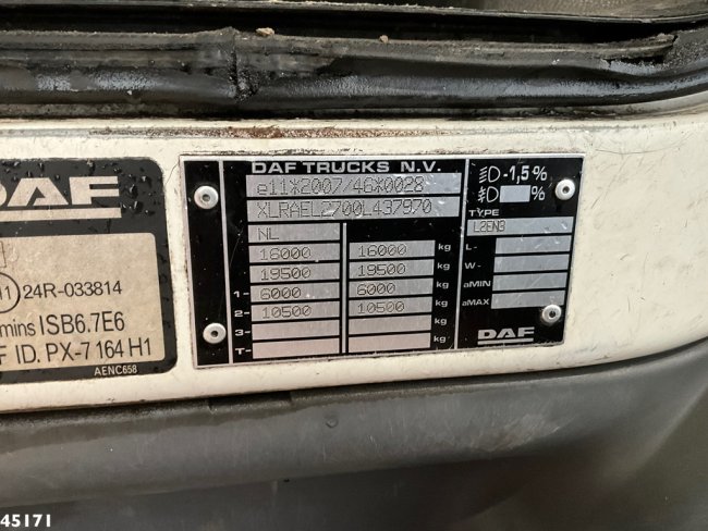 DAF  FAN LF 220 Euro 6 Bekker LaGram Glaswagen (28)