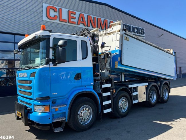 Scania  G410 Euro 6 HMF 16 Tonmeter Z-kraan (2)