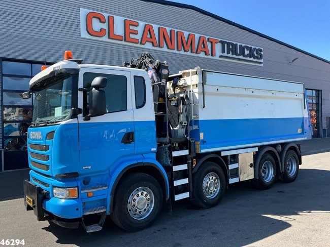 Scania  G410 Euro 6 HMF 16 Tonmeter Z-kraan (3)