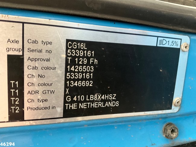 Scania  G410 Euro 6 HMF 16 Tonmeter Z-kraan (22)