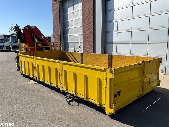 Container 10m³ HMF 17 Tonmeter laadkraan   (1)