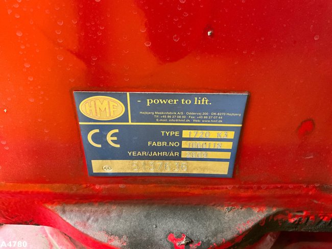 Container 10m³ HMF 17 Tonmeter laadkraan   (11)