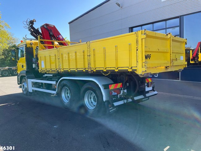 MAN  TGA 26.440 VDL 20 Ton haakarmsysteem + Container 10m³ HMF 17 Tonmeter laadkraan (2)