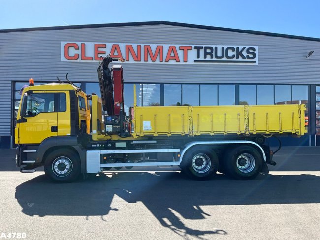 MAN  TGA 26.440 VDL 20 Ton haakarmsysteem + Container 10m³ HMF 17 Tonmeter laadkraan (8)
