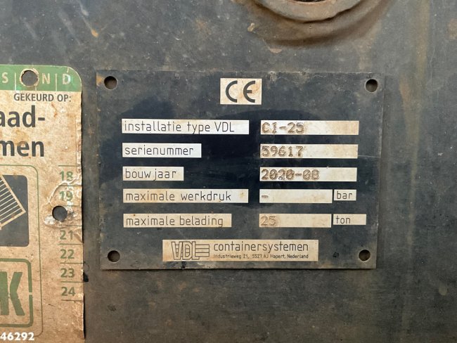 DAF  FAS CF 450 Euro 6 VDL 25 Ton kabelsysteem Just 249.238 km! (20)