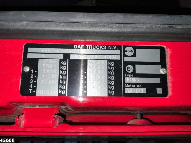 DAF  FAN XF 480 Euro 6 Chassis cabine with PTO (22)