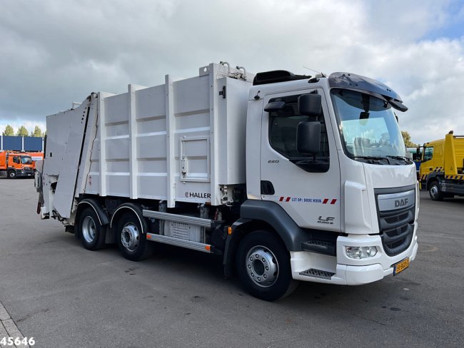 DAF  FAG LF 220 Euro 6 Haller 14m³ Just 123.721 km! (6)